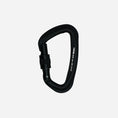 Load image into Gallery viewer, Vapor IV Aluminum - Screw Gate Carabiner - Black